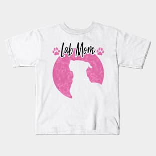 Lab Mom, Labrador Retriever lover Mother's Day Kids T-Shirt